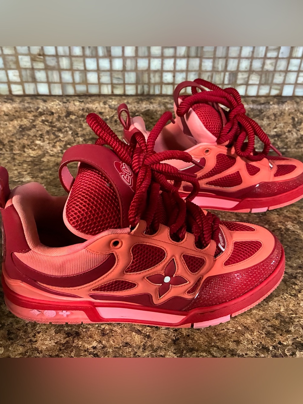 Louis Vuitton skate sneakers size 7